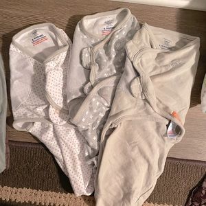 SwaddleMe Velcro swaddles